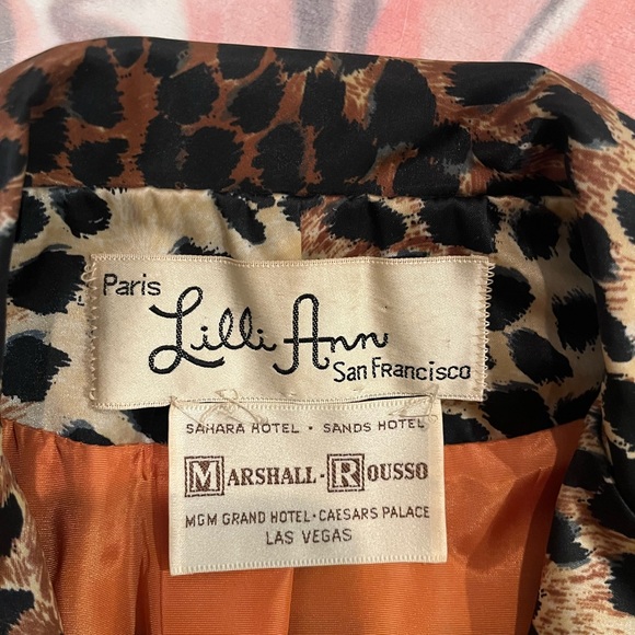 Lily Ann Leopard Blazer 1960s - Picture 3 of 6